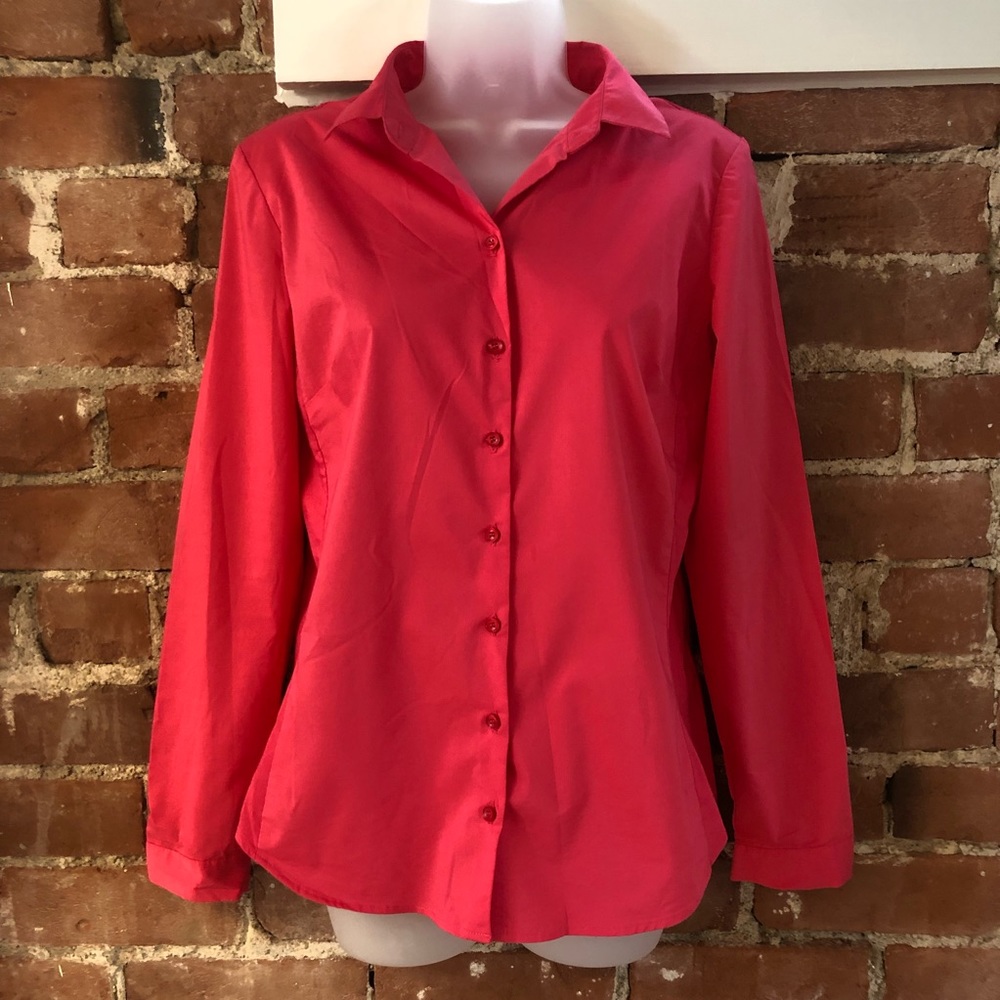 NY&CO Stretch Button Down Shirt
